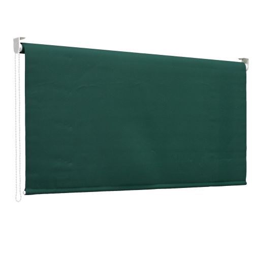 Store banne vertical L200 x h250 rouleau toile polyester vert T1372028/A