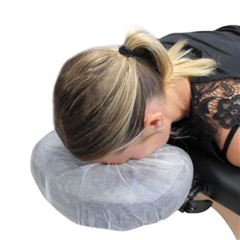 Lot De 50 Draps Housses Jetables Pour Table De Massage - Marque Vivezen, Matière Spunbond