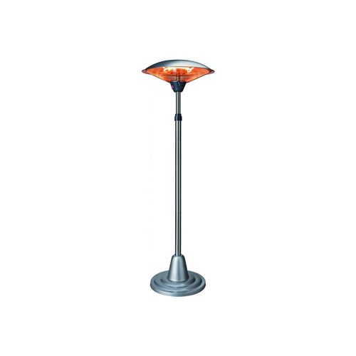 Parasol chauffant ELEKTRIC 2000W KEMPER infrarouges Mat téléscopique Hauteur réglable 1.80 à 2.10m