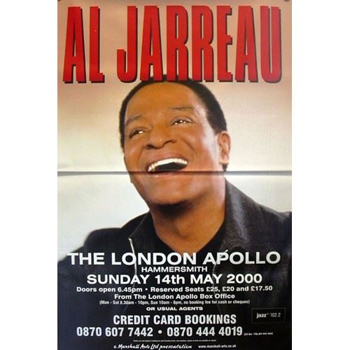 Al JARREAU - 100x150 cm - AFFICHE / POSTER