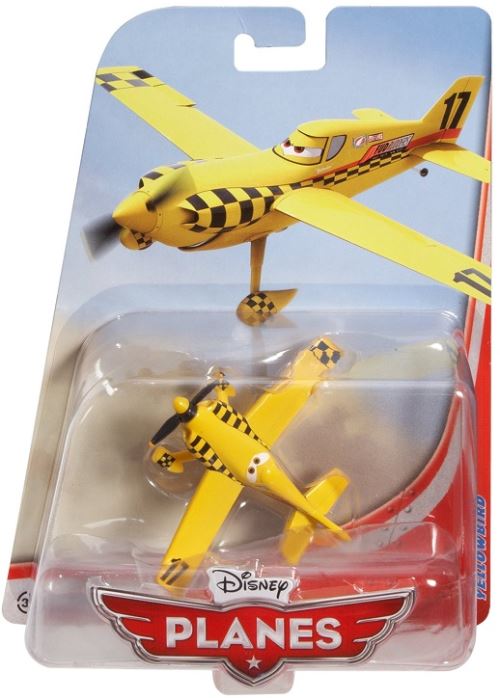 Disney planes : avion jaune et noir - avion yellowbird pajaro amarillo - n°bdb89 - cars