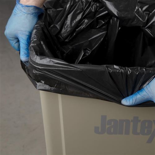 Sacs poubelle de compacteur 120l jantex lot de 100
