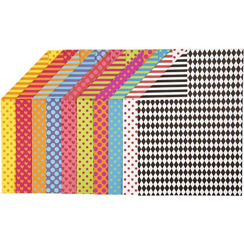 Creotime patron carton 21 x 29,7 cm 200 pièces multicolore