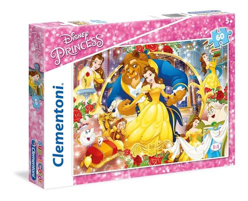 Clementoni 26966 - Puzzle - Princess - 60 Pièces