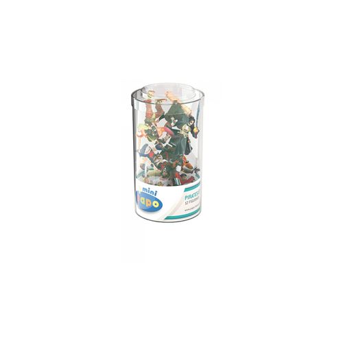 PAPO Tube de 12 Mini Plus Figurines Pirates & corsaires Pour Enfant