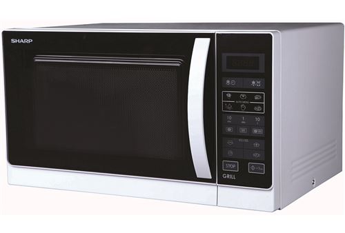 Sharp R-7429(W)W - four micro-ondes grill - pose libre - blanc