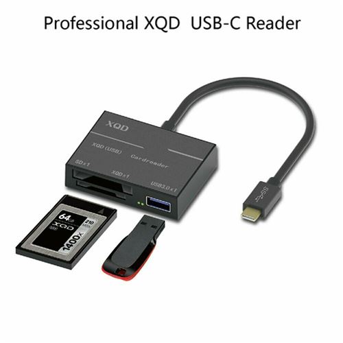 Adaptateur de lecteur de carte XQD, hub de lecteur de carte XQD