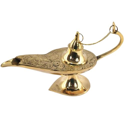 Lampe Aladin laiton doré