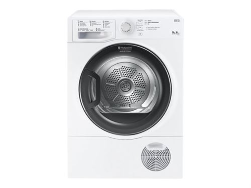Hotpoint Ariston TCS 93 BGH FR - Sèche-linge - indépendant - largeur : 59.5 cm - profondeur : 62.3 cm - hauteur : 85 cm - chargement frontal - blanc