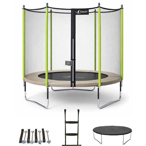 Trampoline jumpi taupe-vert 300