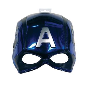 demi-masque captain america pvc enfant - Coloris : Bleu - I-39217