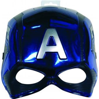 demi-masque captain america pvc enfant - Coloris : Bleu - I-39217