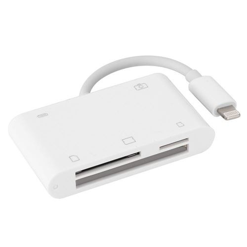 Lecteur de Carte Mémoire Multifonction de Haute Qualité 5 en 1 pour Lecteur de Carte Mémoire flash pour IOS