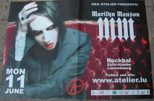 Marilyn Manson - 60x80 cm - AFFICHE / POSTER