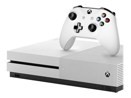 Console Microsoft Xbox One S 500 Go Blanc + Fifa 17