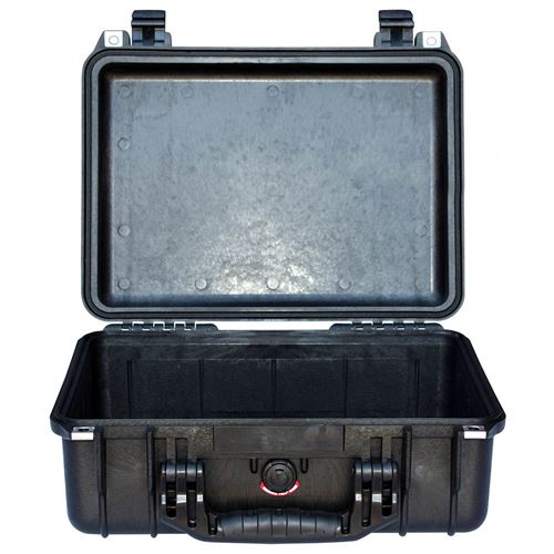 Peli 1450 BK flight case sans mousse 371x258x152 mm