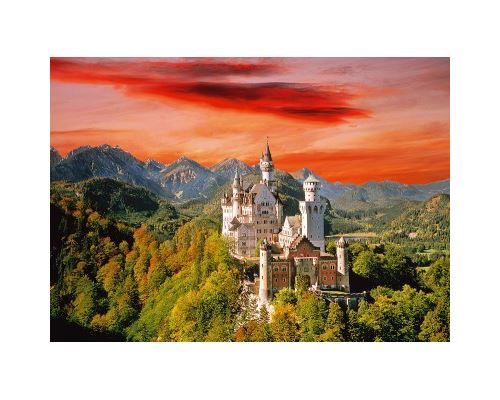Puzzle 2000 pièces - Château de Neuschwanstein, Allemagne