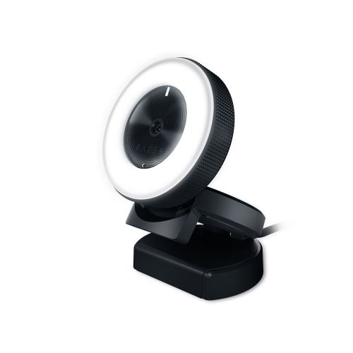 Webcam Razer Kiyo 1080P avec caméra en streaming et anneau en plusieurs étapes, noir