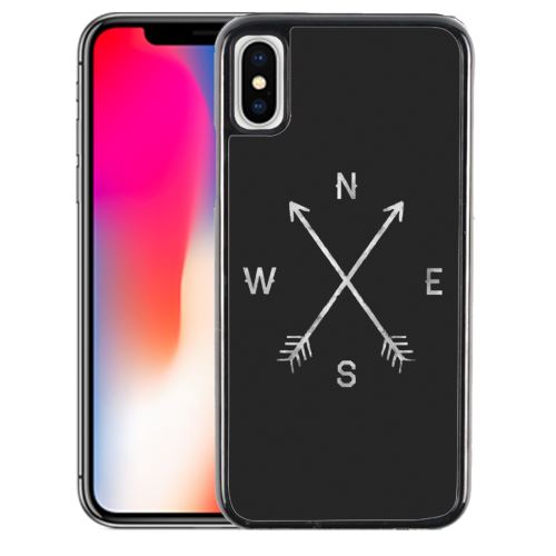 Coque pour iPhone XS points cardinaux