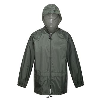 Regatta Stormbreak - Veste imperméable à capuche - Homme (3XL) (Olive foncé) - UTRG1232 - 1