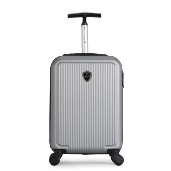 Valise Cabine GENTLEMAN F DALE-E Gris en ABS 31L - 1