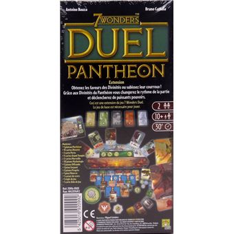 7 Wonders Duel Pantheon Extension Jeu Classique Achat Prix Fnac
