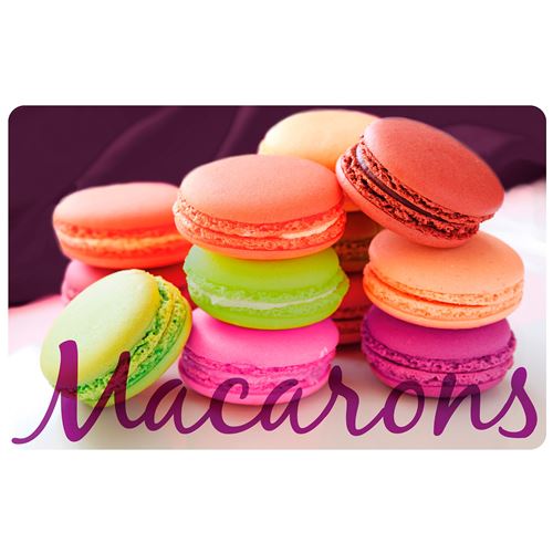 set de table 28.5 x 44 cm polypropylene opaque macarons