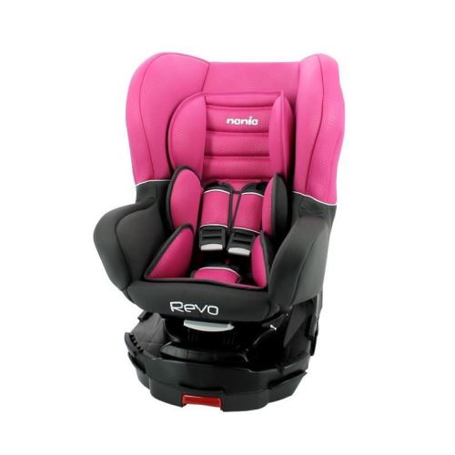 NANIA Siege auto pivotant 360° isofix Revo luxe Groupe 0-1 - Rose