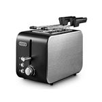 De'Longhi CTX2203.S Tostapane con Pinze, Controllo Progressivo del