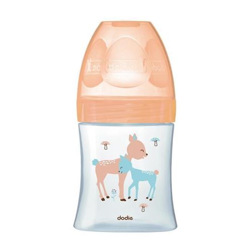 DODIE Biberon Sensation Verre 150 ml Beige Biche - 0-6 Mois