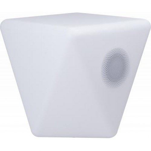 Enceinte Lumineuse Bluetooth 4.1 IPX4 ColorLight Modèle Rock Color Block Blanc