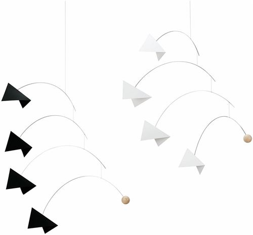 Flensted Mobiles Mirage, blanc/noir