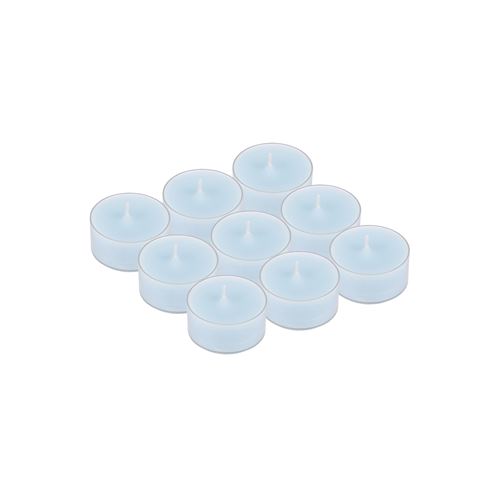 set 9 bougies chauffe plat trendy parfum bleu ocean