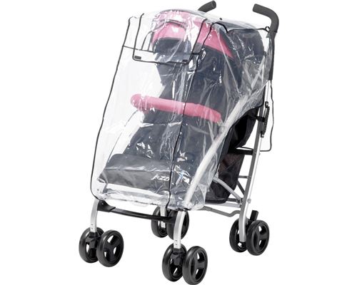 Playshoes housse de pluie universelle pour poussettes transparente