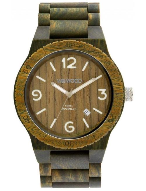 WEWOOD Alpha SW Army - Montre homme en bois