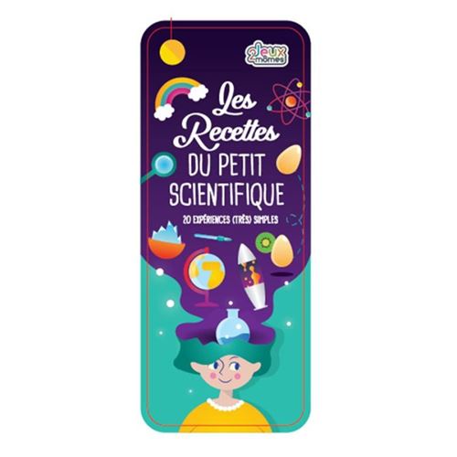 Cartes Educatives "Recette Du Scientifique" 20Cm Multicolore