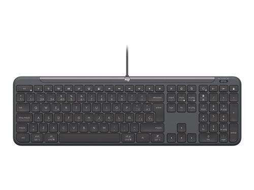 LOGITECH  Pack clavier souris - Gris