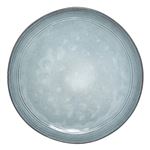 Secret de Gourmet - Lot de 6 Assiettes Plates Flower 26cm Bleu