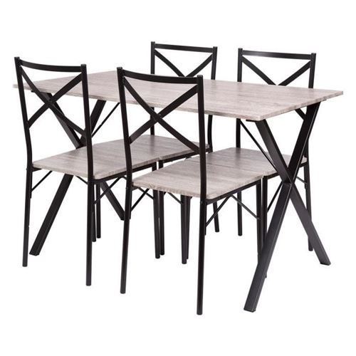 Generique Ensemble De 1 Table Avec 4 Chaises - Country - Image 2