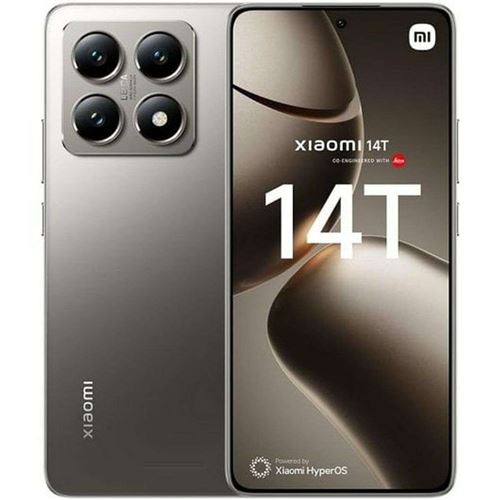 Smartphone Xiaomi 14T gris 6.7 RAM 12 Go stockage 512 Go