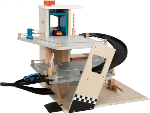 Non Communiqué Multicolore Grand Garage En Bois Smallfoot