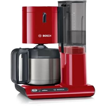 Cafetiere Bosch TKA8A054 1100W 1.1L Arrêt Automatique Plastique Rouge - 1