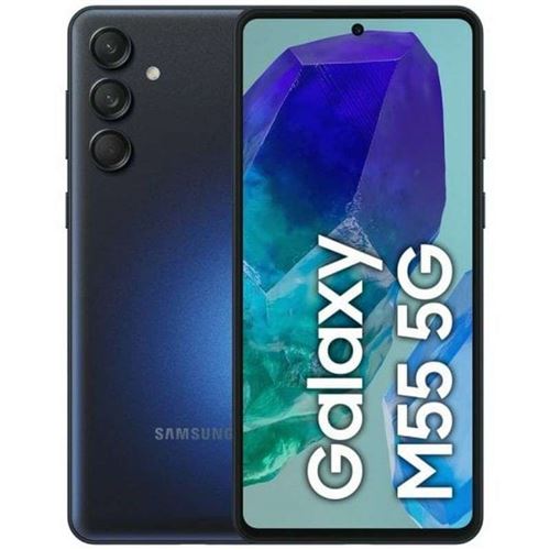 Smartphone Samsung Galaxy M55 noir 6.7 RAM 8 Go stockage 256 Go