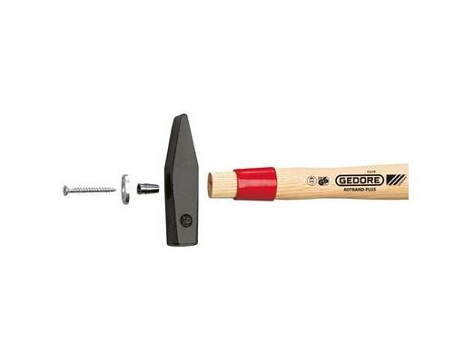 Gedore 8582260 ROTBAND-PLUS Metalworking Hammer With Ash Handle 500 g