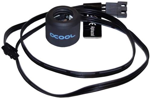 Alphacool - Anneau LED Aurora ARGB pour tube rigide 13 mm - Noir - Image 3