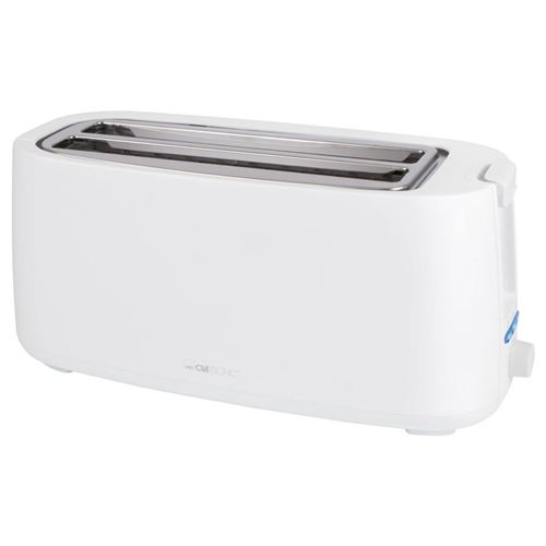 Grille pain 2 fentes 1400W Blanc Clatronic TA3802-Blanc