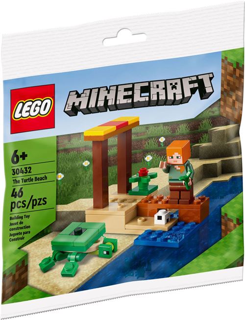 LEGO® Minecraft™ 30432 La plage de la tortue