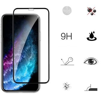 Verre trempé incurvé pour Iphone 11 Pro transparent