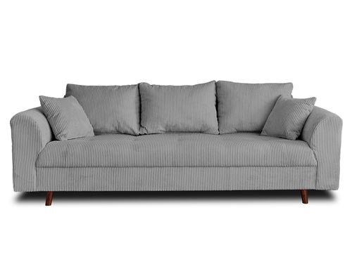 Lisa Design Gris/Clair Canapé Droit Rune - Image 3