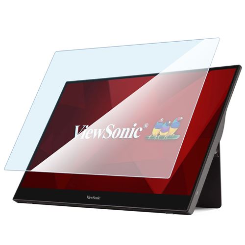 Protection en Verre Flexible pour Viewsonic VA1655 Moniteur (15,6 pouces)